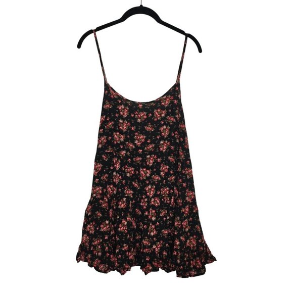 BE COOL Dresses & Skirts - Floral Frilly Sleeveless Summer Mini Dress